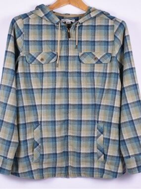 Pendleton Hooded Flannel Jacket